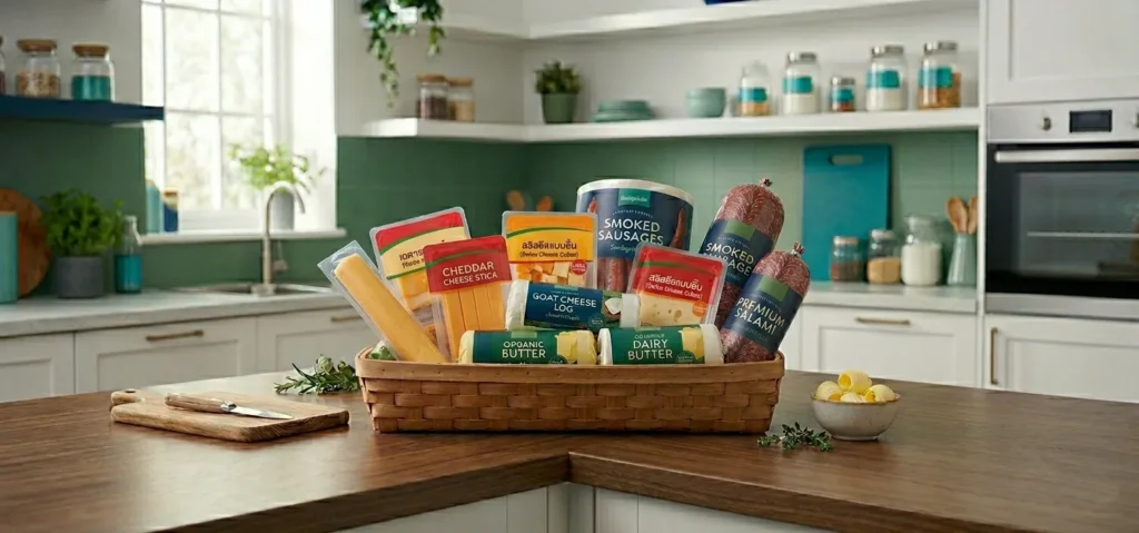 Cheese, Dairy & Sausages