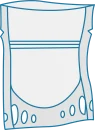 Stand-up pouch with zip Stand-up pouch with zip